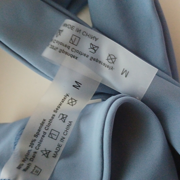 SHEIN  Twist Front Bikini Dusty Blue NEW - Picture 5 of 6